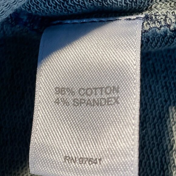 J. Jill Pure Jill Indigo Shift Dress Long Sleeve Blue Denim Midi Sz Large Petite - Picture 12 of 14